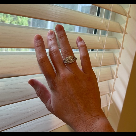 Original Silver Wedding/Engagement Ring - Picture 6 of 7